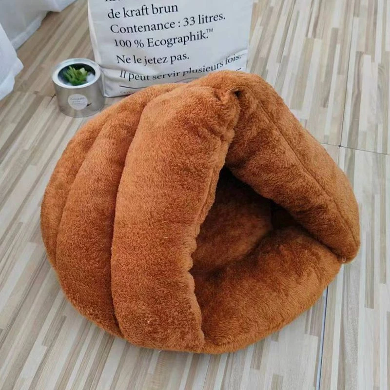 猫窝冬季保暖半封闭三角宠物窝通用猫中小型狗窝猫屋狗垫犬猫用品