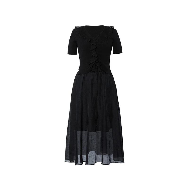 【达人专属】IAmMIX27网纱A字裙M3B9137