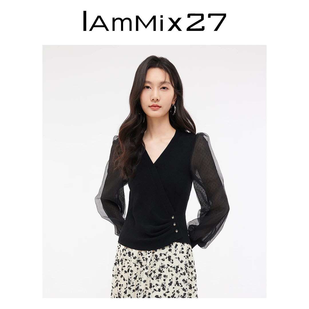 ［主播柠］lammix27针织套头衫女M3C5011