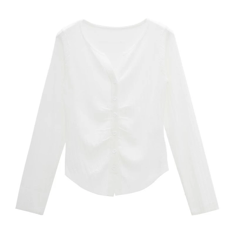 Iammix27【小北专属】简约针织开衫女Z4C5024