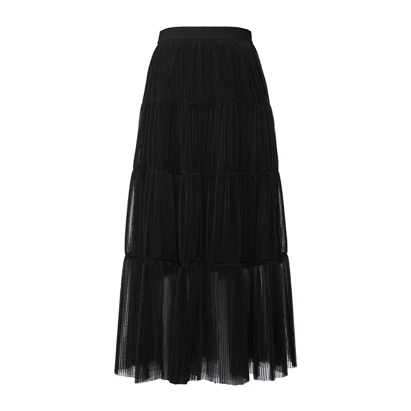 Iammix27【主播小余】百褶A字裙M3C6016