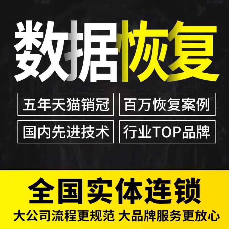 电脑机械移动硬盘数据恢复维修服务U盘内存sd卡视频文件远程修复