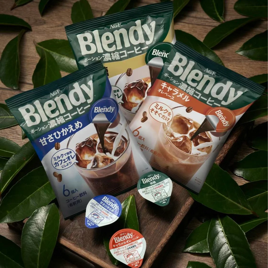 AGF胶囊咖啡液6枚装