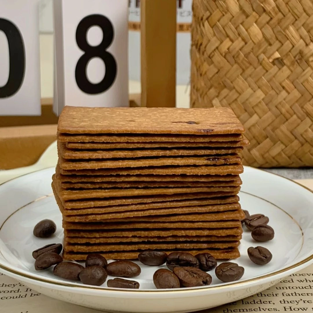 米惦岩烧黑咖啡脆片办公室零食