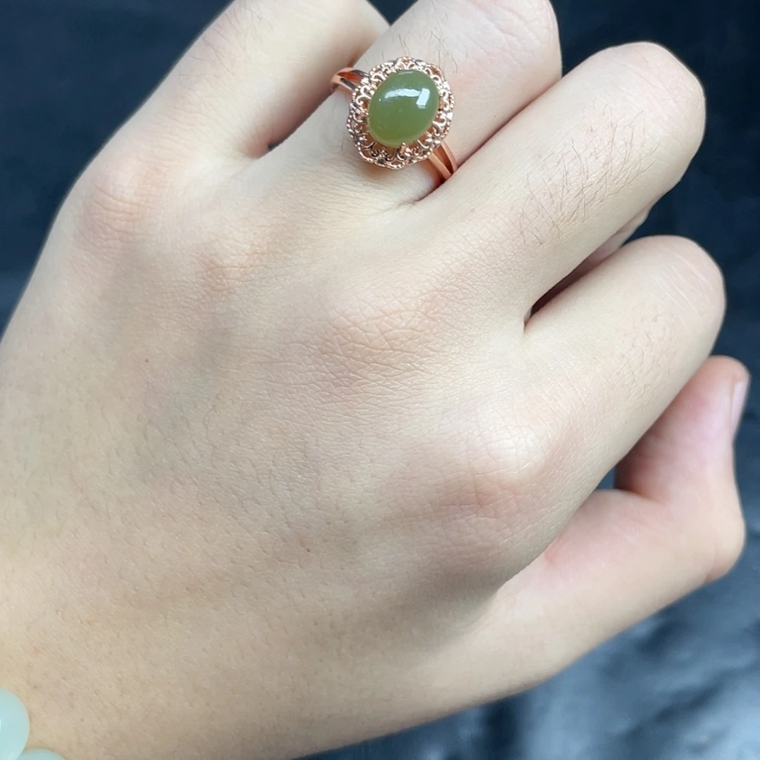 【闪购商品】和田玉戒指未镶嵌