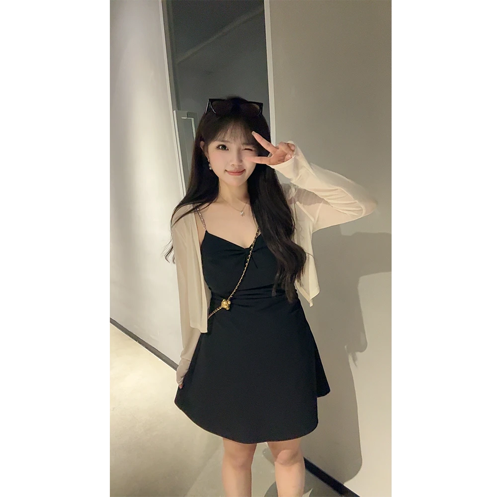 【现货】02211C+06034C 微胖mm夏季穿搭女神时尚法式连衣裙