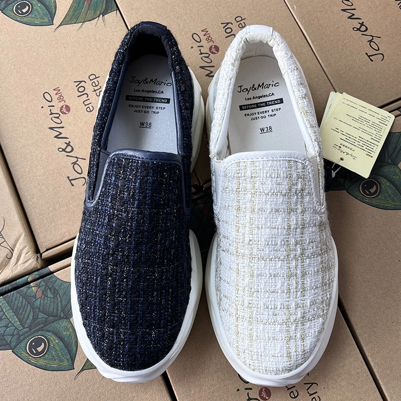 J&M/快乐玛丽时尚软底休闲鞋布鞋女鞋舒适布鞋妈妈鞋+76161W