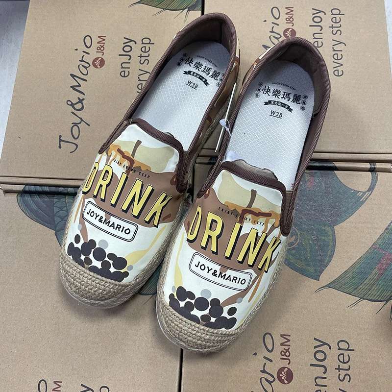 J&M/快乐玛丽软底鞋子女鞋单鞋时尚平底低帮百搭软底布鞋72251W