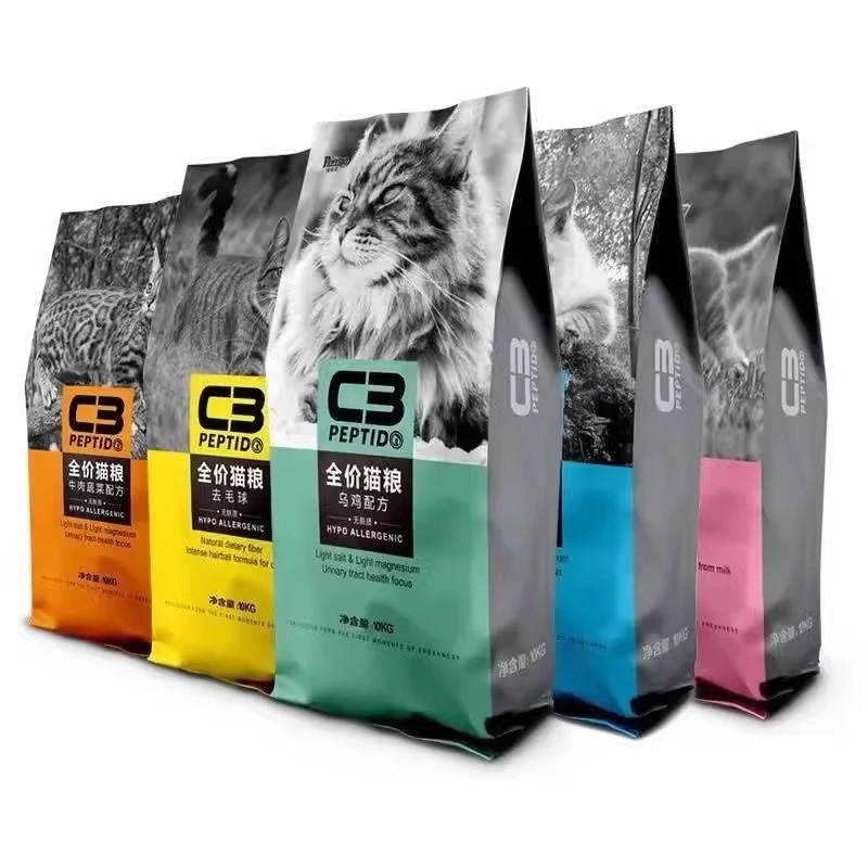 帕缇朵c3猫粮10kg成幼猫全价无谷高肉冻干牛肉奶糕深海鱼通用发腮