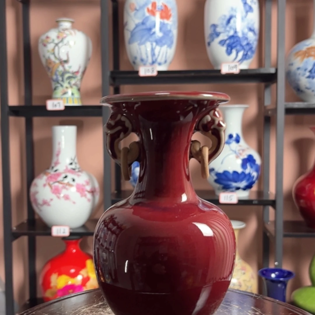 【闪购商品】瓷瓶瓷器花瓶摆件