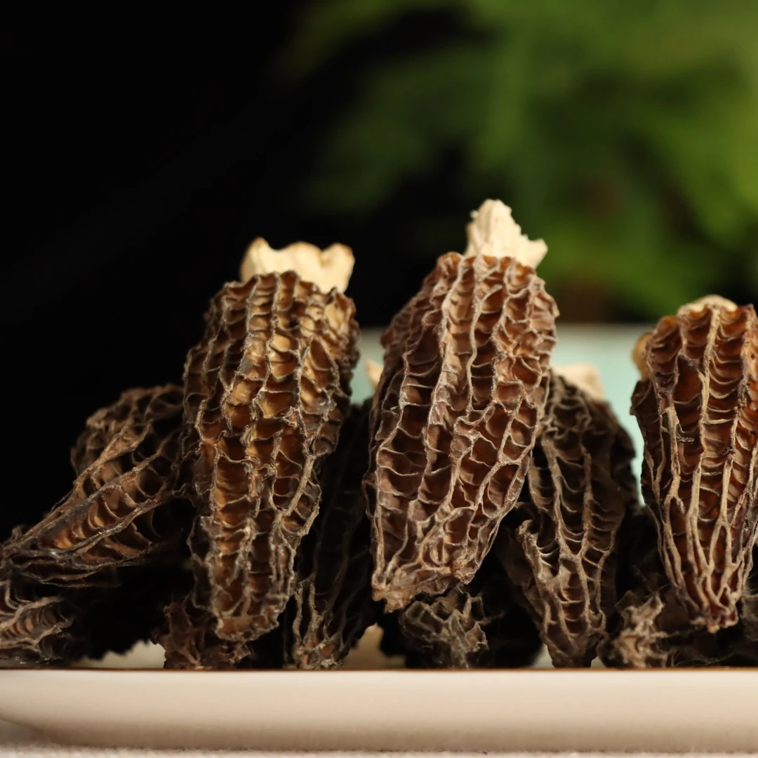 参说菇精选头茬羊肚菌干货袋装煲汤炖汤食材80g/袋