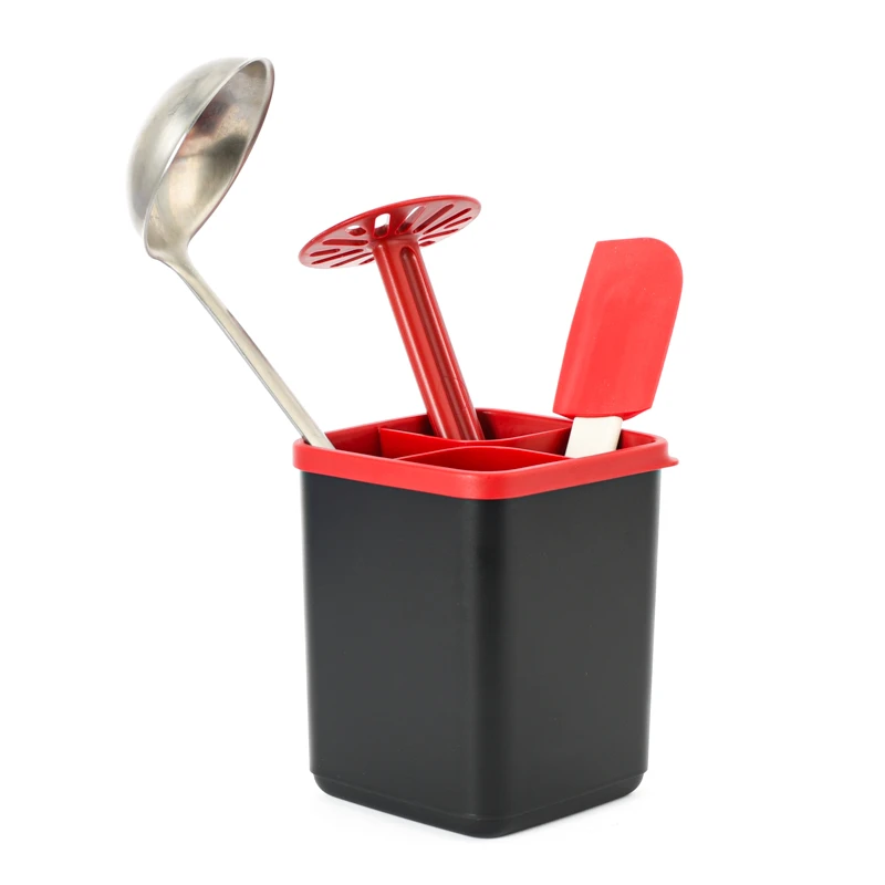 （海）1.8L多功能收纳盒 厨具筷子勺子家用收纳盒 厨房简约多用盒