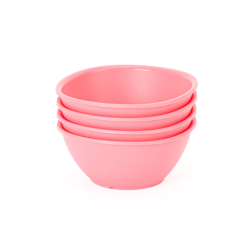 （海）特百惠 400ML美食圆碗 高颜值简约小碗 家用彩色塑料碗