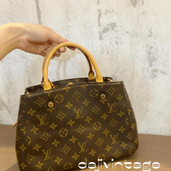 大吉中古/Lv蒙田小号手提斜挎包
