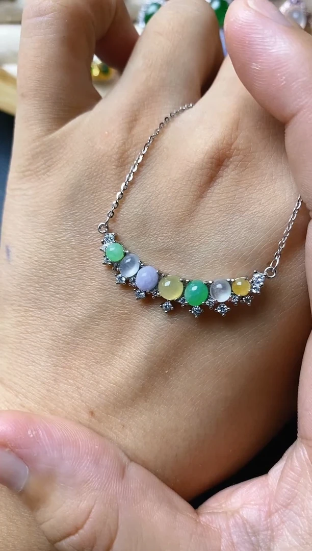 【闪购商品】翡翠戒指银S925镶嵌1111