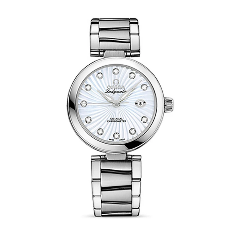 99新 Omega/欧米茄 碟飞女表/34mm/自动机械/425.30.34.20.55.001
