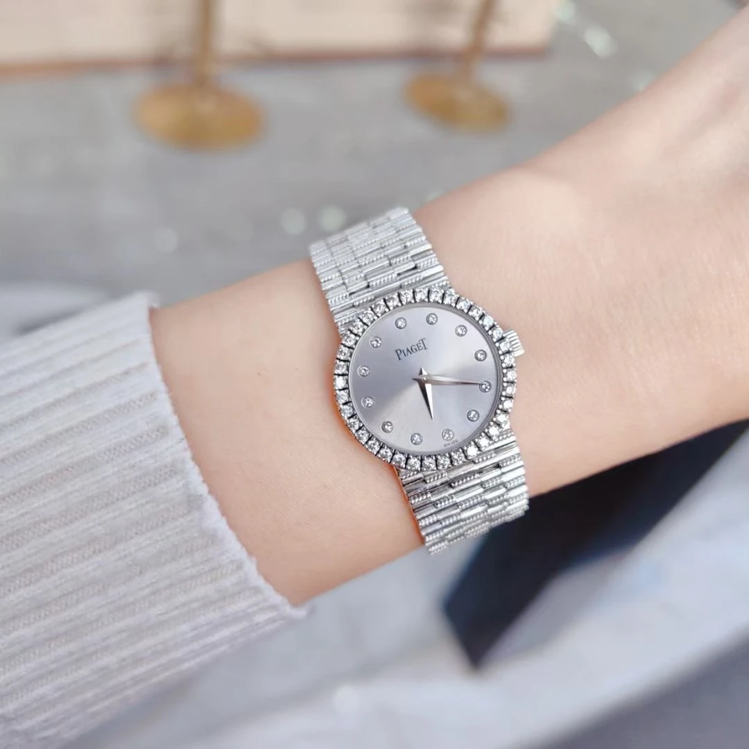 95新 Piaget/伯爵 伯爵珠宝腕表系列女表/G0A10580/25mm原钻
