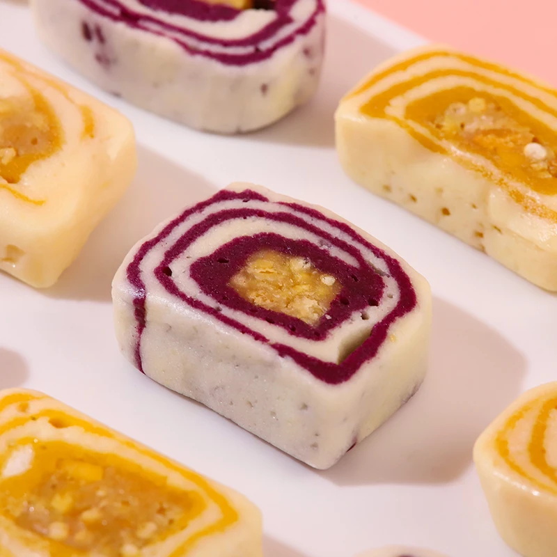 彩虹奶皮酥多口味软糯内蒙古特产牛奶浓郁酪奶儿童零食纯手工制作