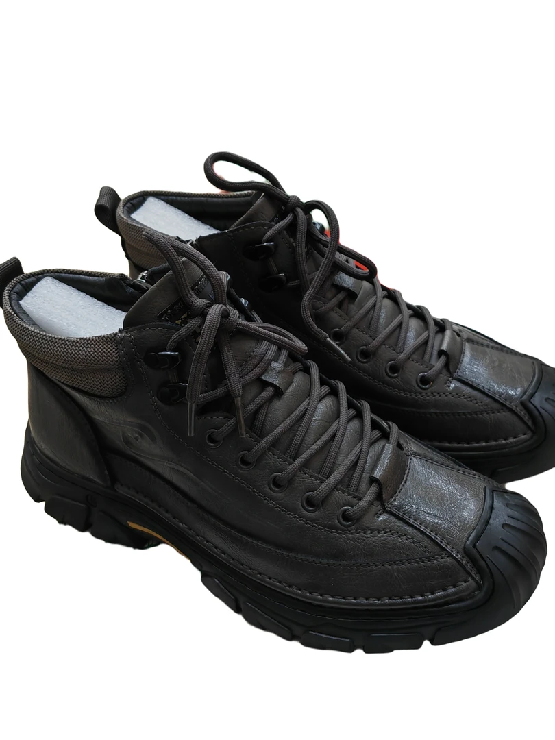 男士棉鞋舒适时尚美观休闲舒适百搭马丁靴户外大棉中帮温州鞋气质