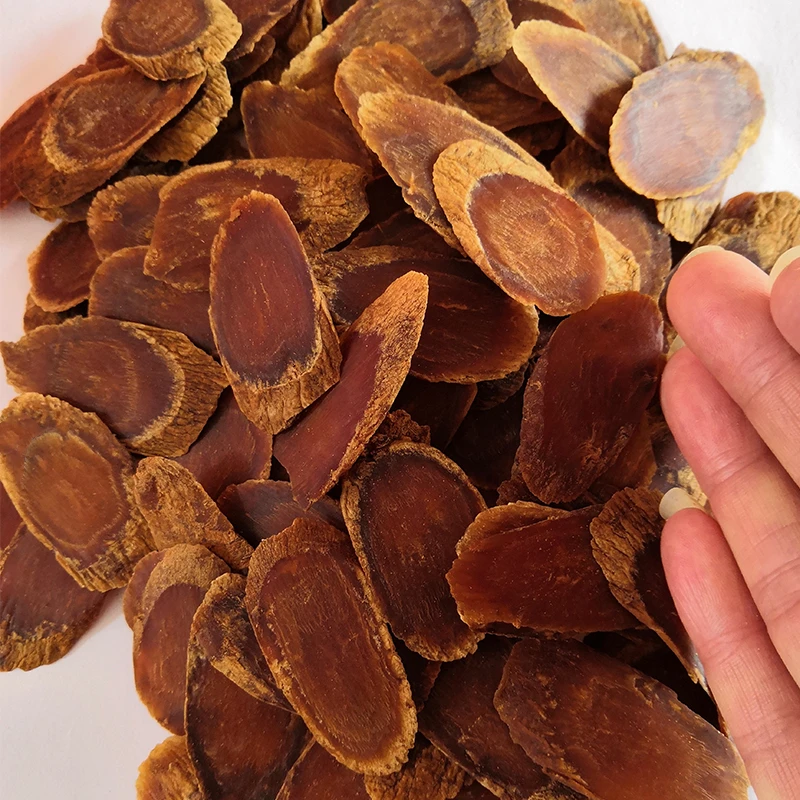 大片长白山红参人参片参味浓郁别直参片泡水泡酒泡茶煲汤补气血