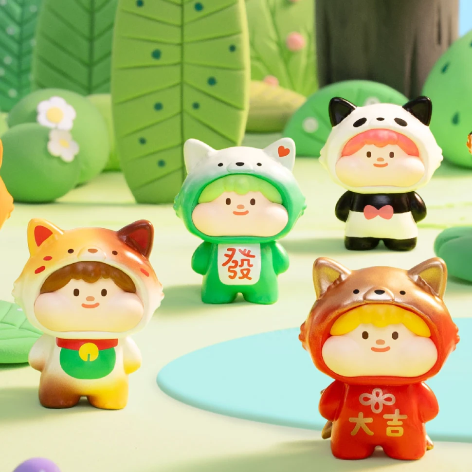 【拆盒】Meatball肉球棉花小狐仙系列萌粒盲袋盲盒潮玩手办迷你摆件