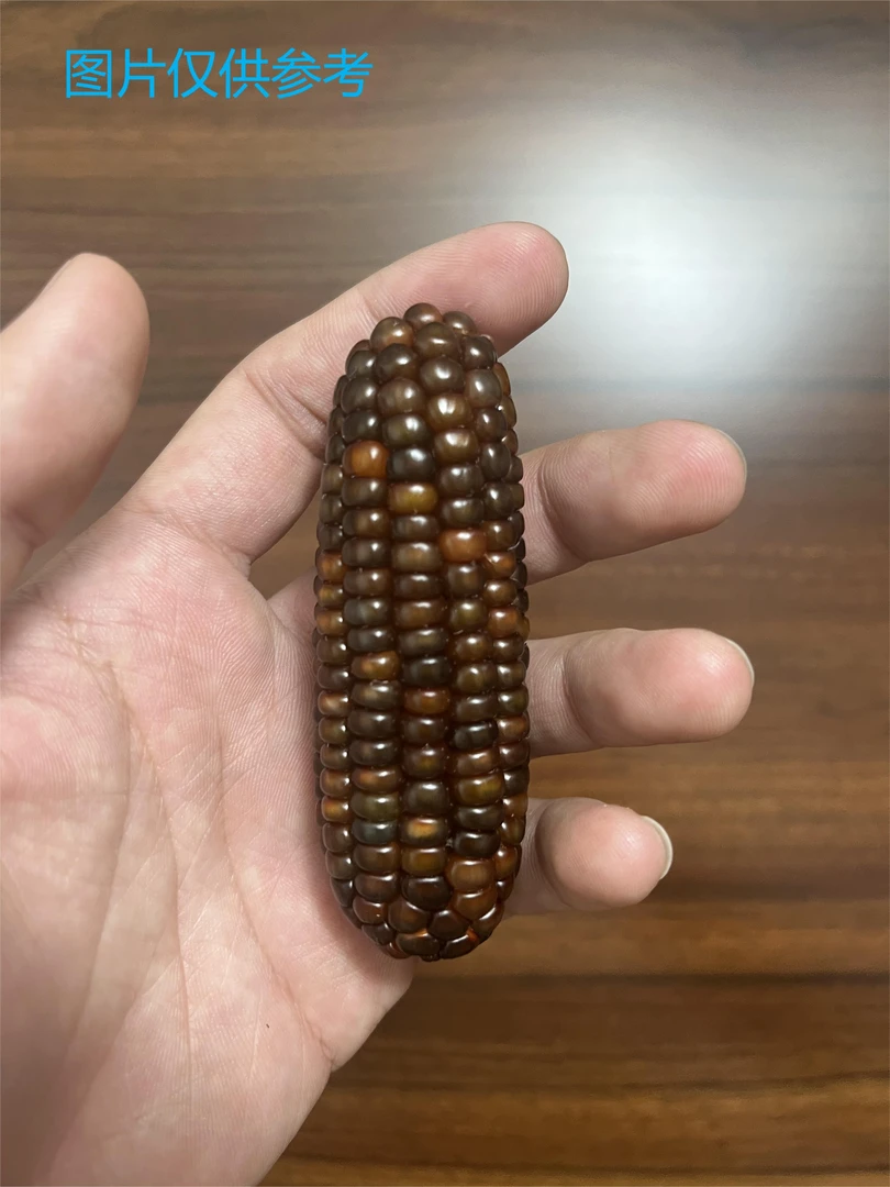 工艺饰品，玉米，摆件，手把件，毛料，一物一拍