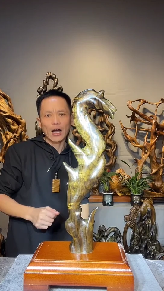 【闪购商品】金丝楠金丝楠小叶桢楠随行摆件5