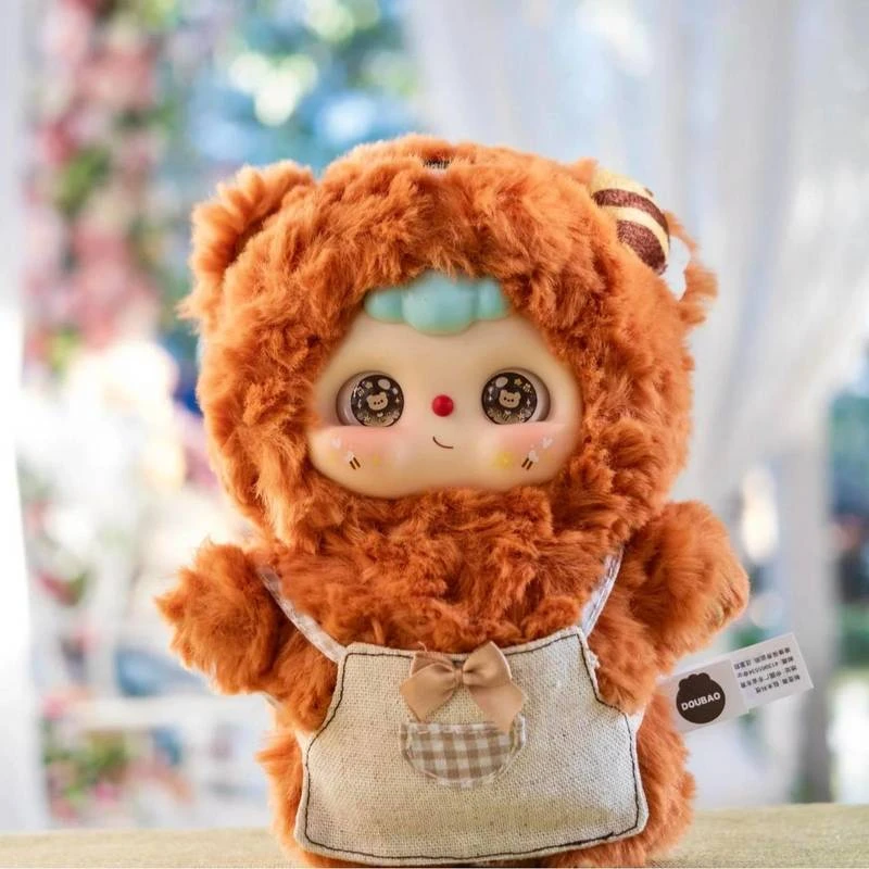 【新款】豆包绒绒宝宝学院系列潮玩毛绒盲盒手办