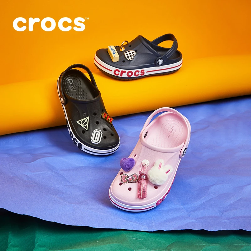 CROCS/卡骆驰【贝雅卡骆班洞洞鞋】欧若风儿童沙滩鞋|207019/207018