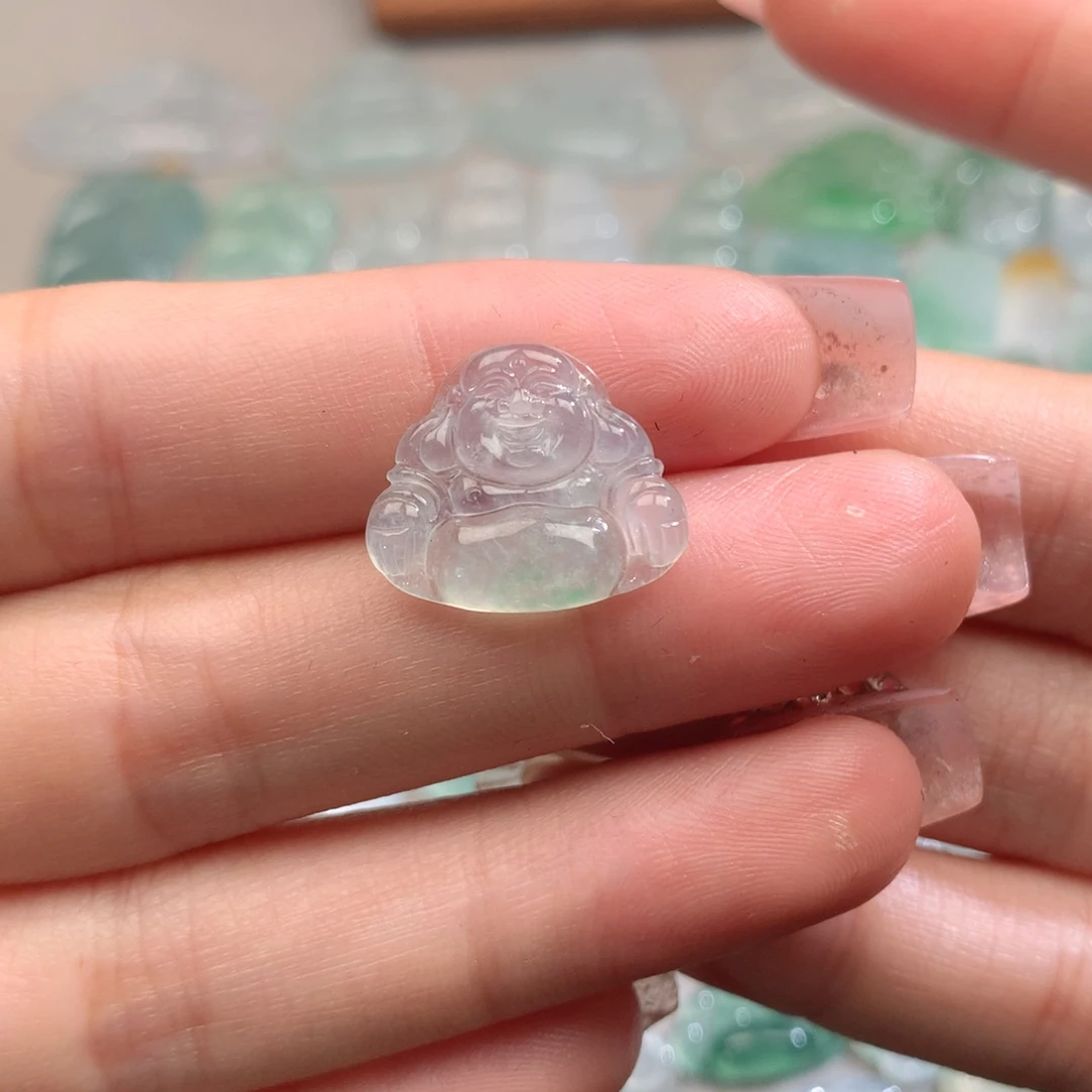 翡翠挂件未镶嵌佛公