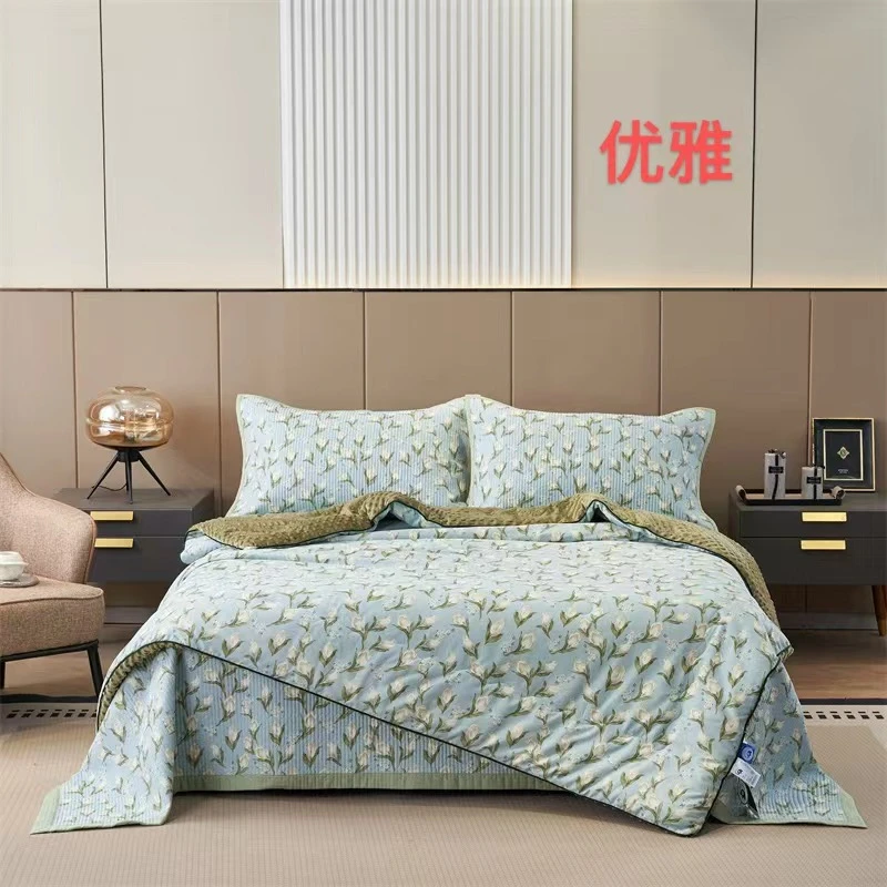 【超级红】优雅 全棉豆豆绒安抚被