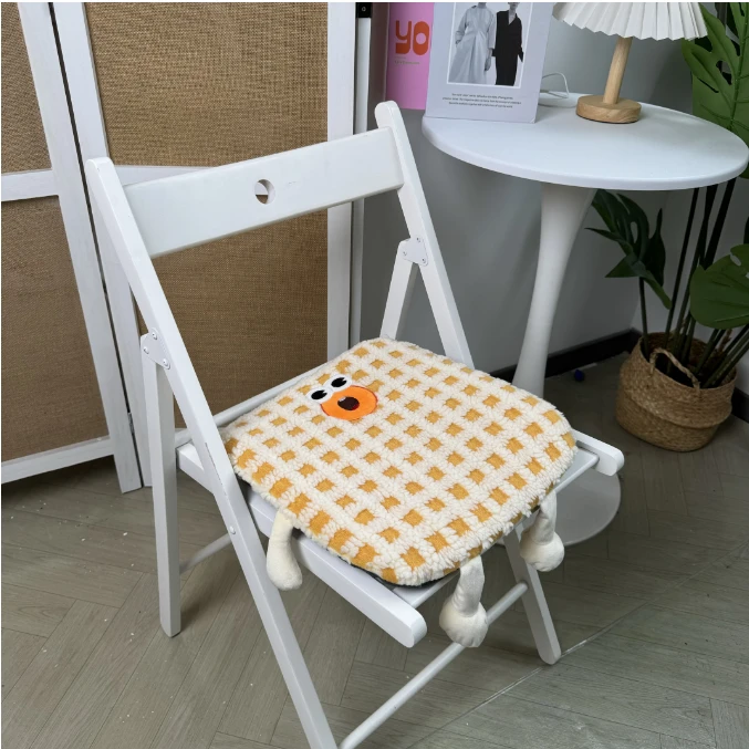 【超级红】外星人黄色 记忆棉坐垫办公室久坐上班专用椅子垫屁股垫