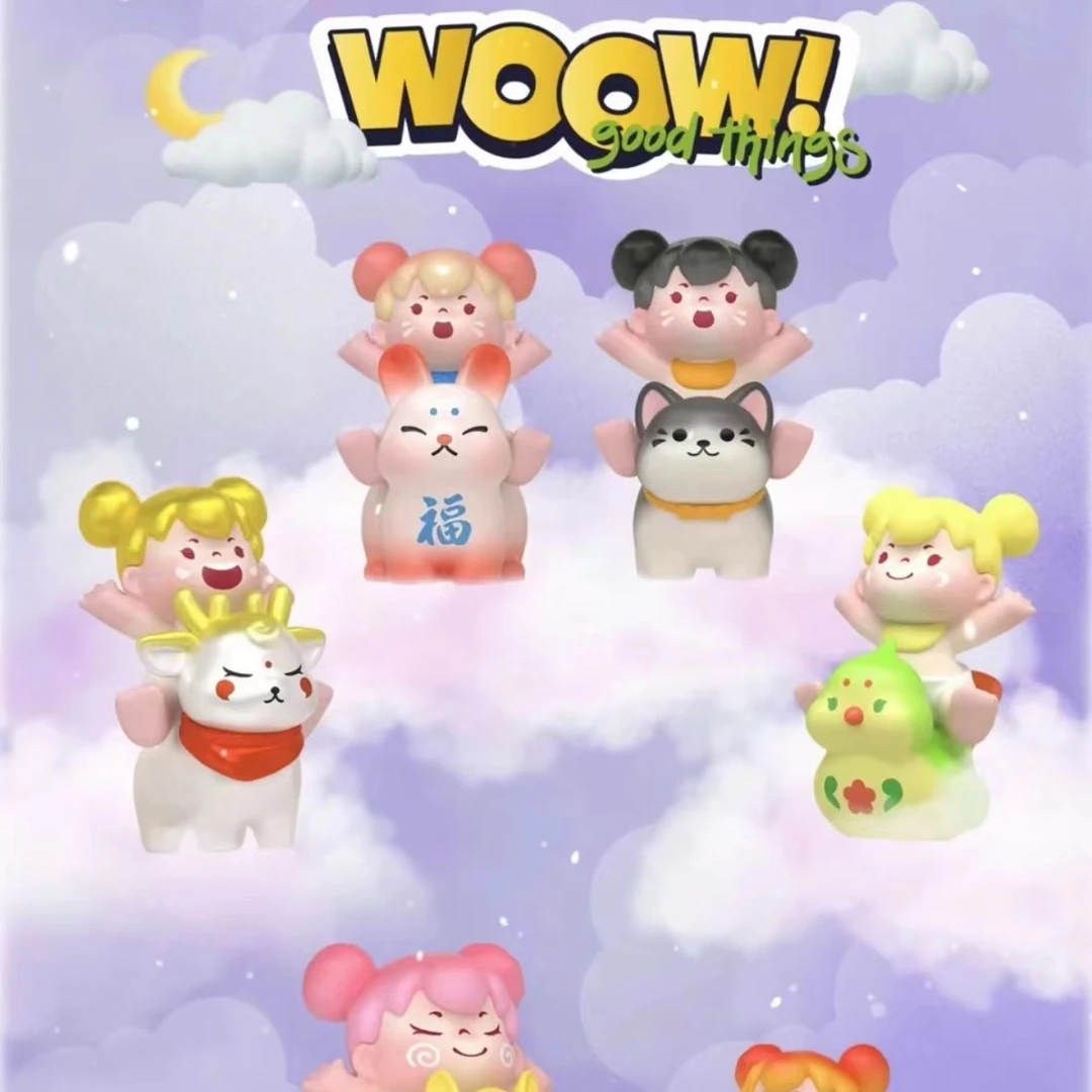 【许愿】WOOW哇嗷小伙伴的欢乐出游系列 正品潮玩盲盒