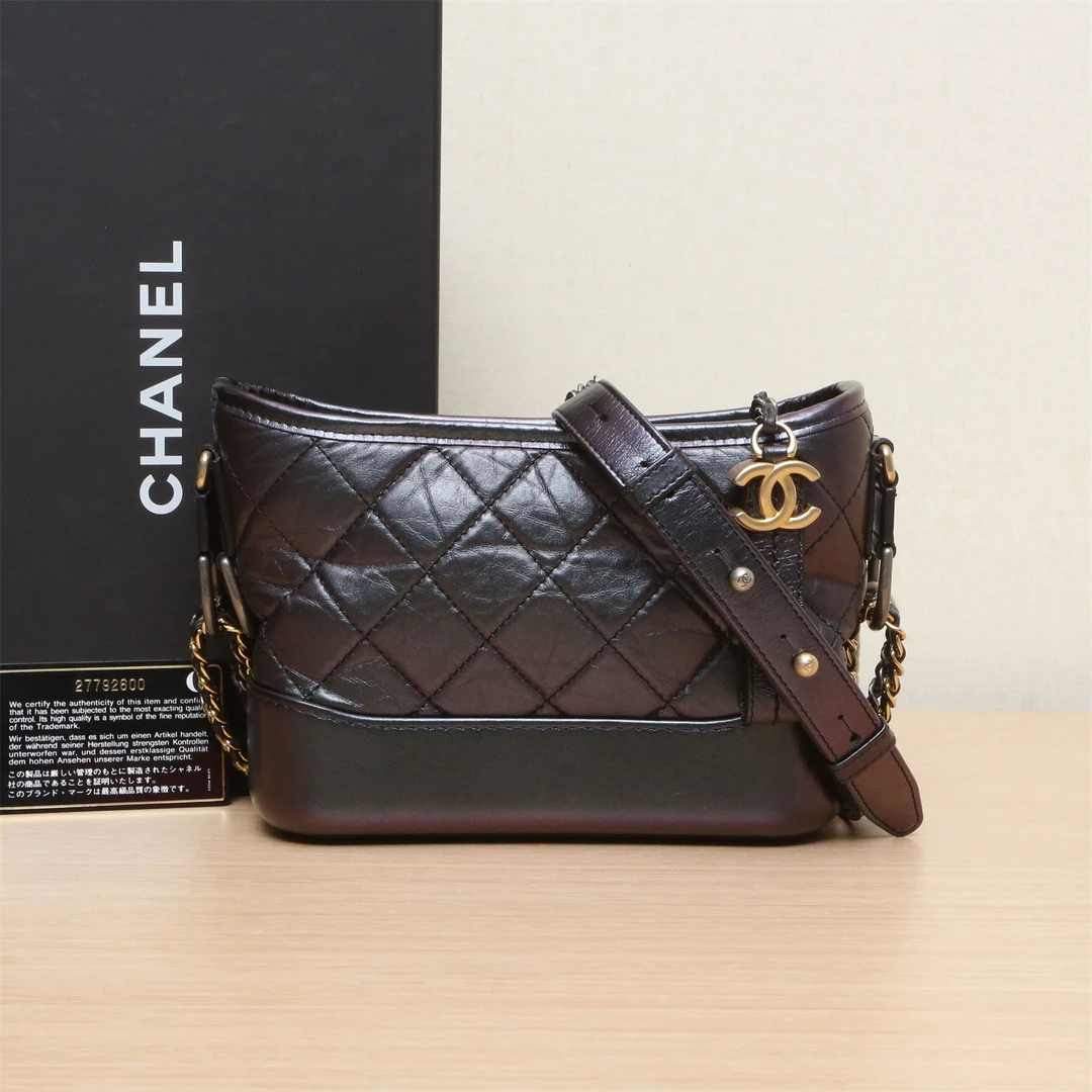 95新 Chanel/香奈儿 流浪包 小号 20cm 幻彩色 27开 P213298257