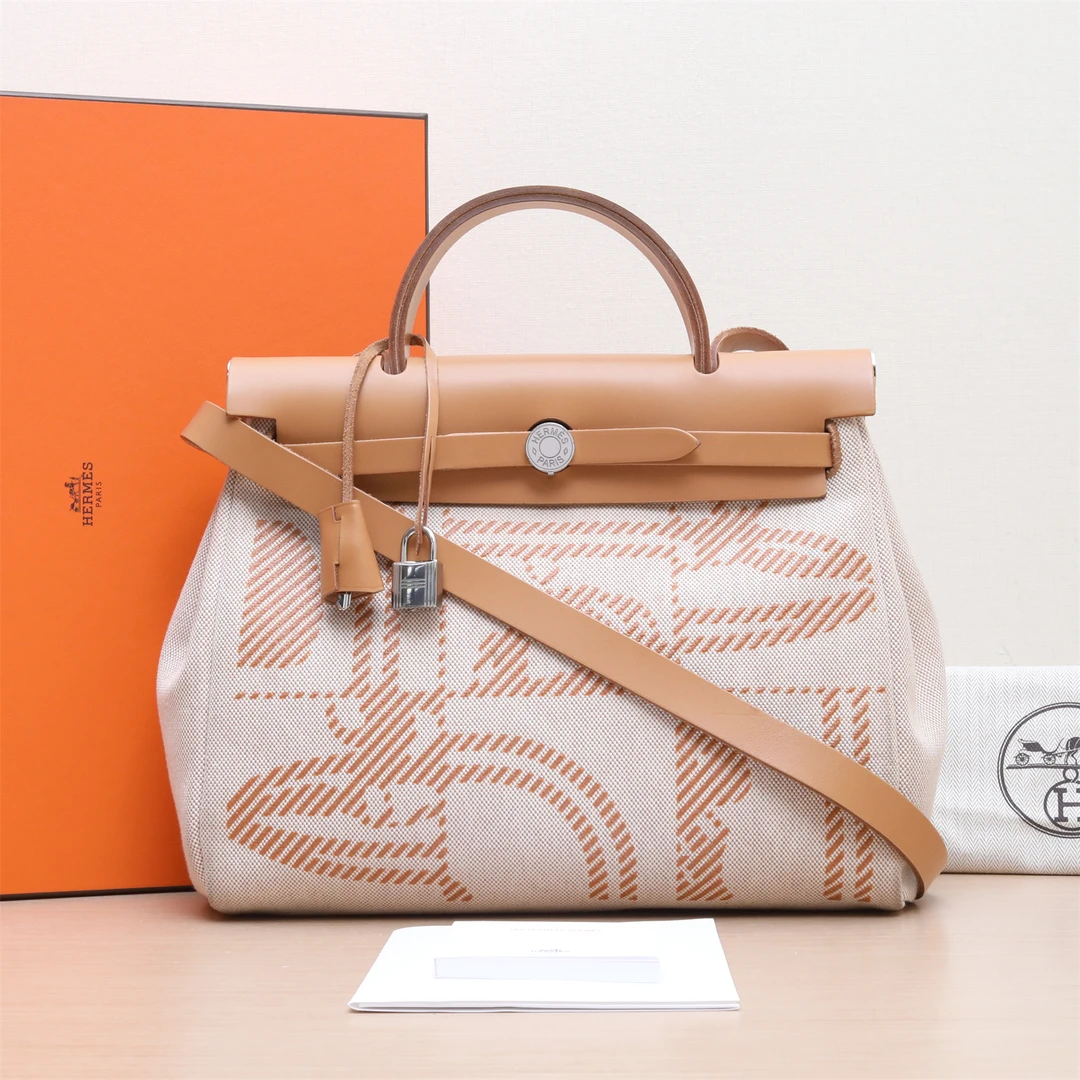 99新 Hermes/爱马仕 Herbag单肩包 31 米U刻P233500544
