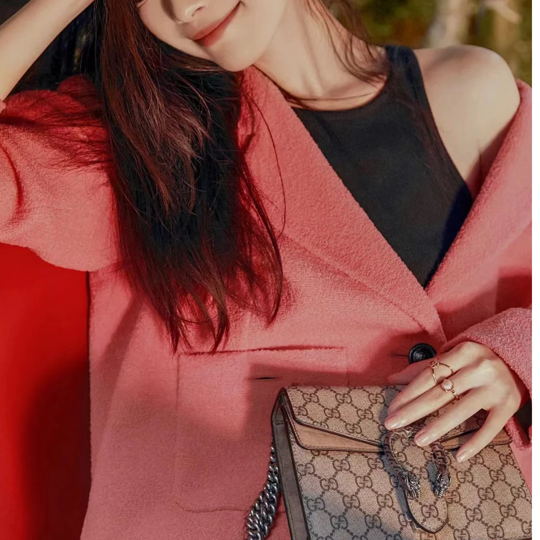 95新 GUCCI/古驰 Dionysus 酒神 高版 小号 20 老花 P204820977