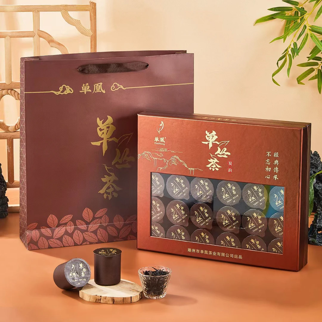 单凰小罐装春季礼盒茶叶潮州凤凰产地春蜜兰浓香蜜香蜜韵春茶240g