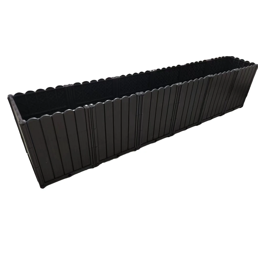 加厚升级款梯形加深六联箱大花盆耐用立体阳台大号花盆家用