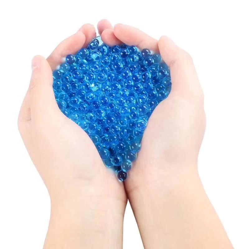 通用吸水弹7-8mm水弹珠水晶玩具水粒水晶珠泡水弹珠泡水珠水晶