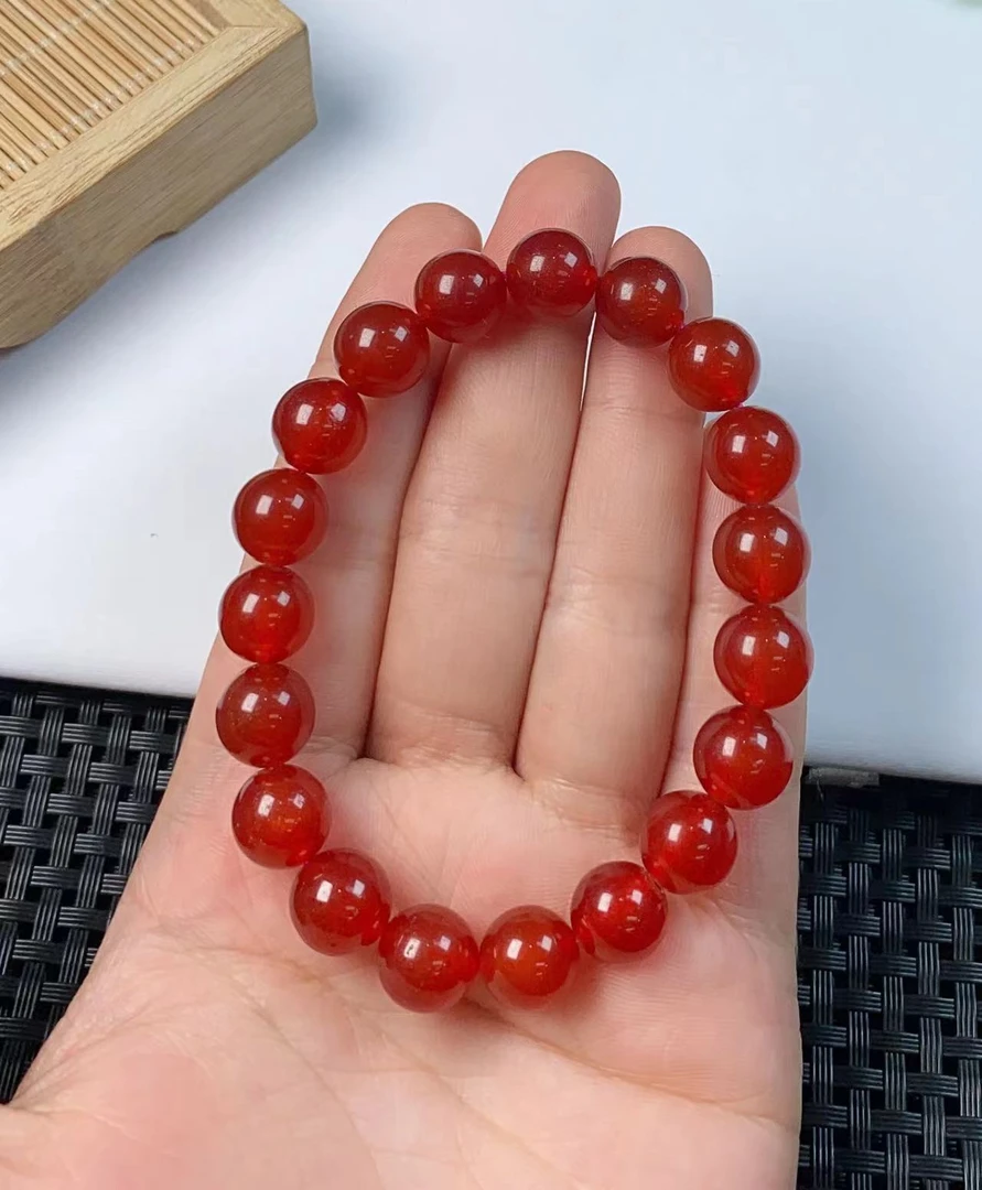 （聚宝严选）A441正红10手串妈妈款时尚精致精美百搭