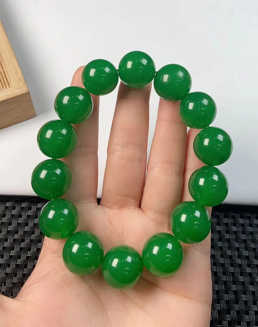 （聚宝严选）A594绿手串16妈妈款时尚精致精美百搭
