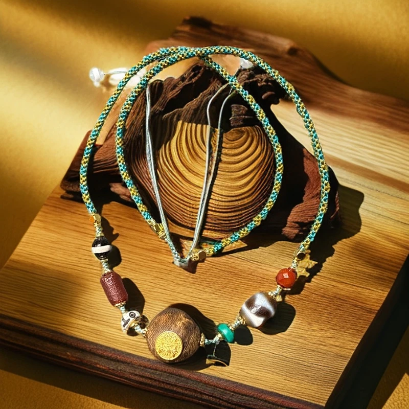 檀木吊坠20mm-2043