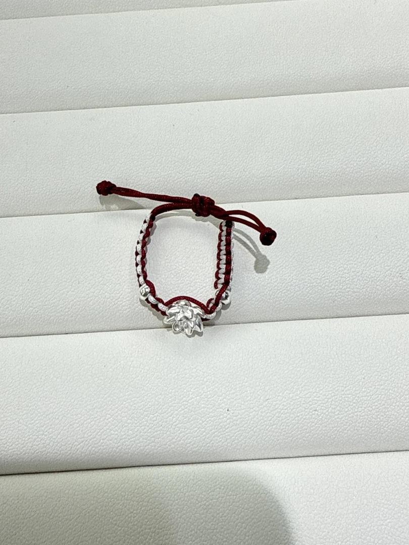 足银戒指 银制戒指一个8mm-36C