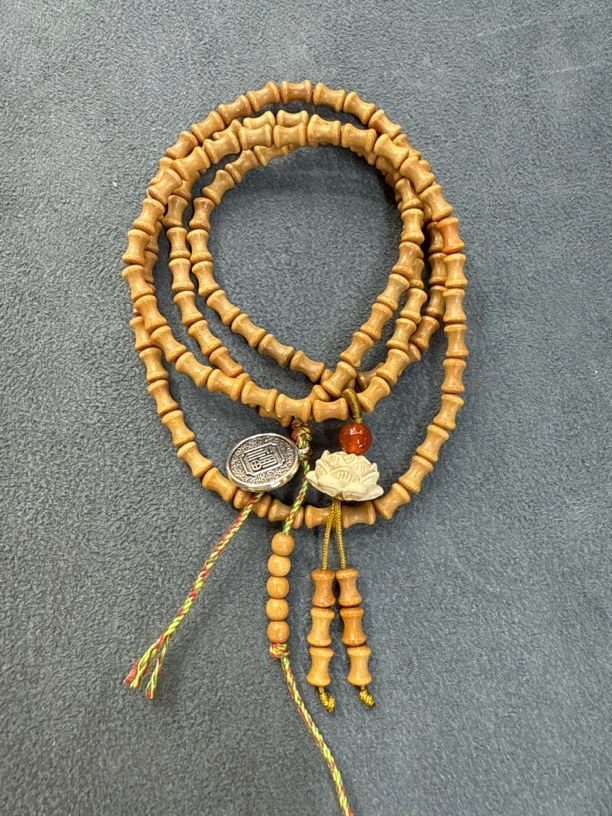 檀木竹节多圈手串6mm-1245