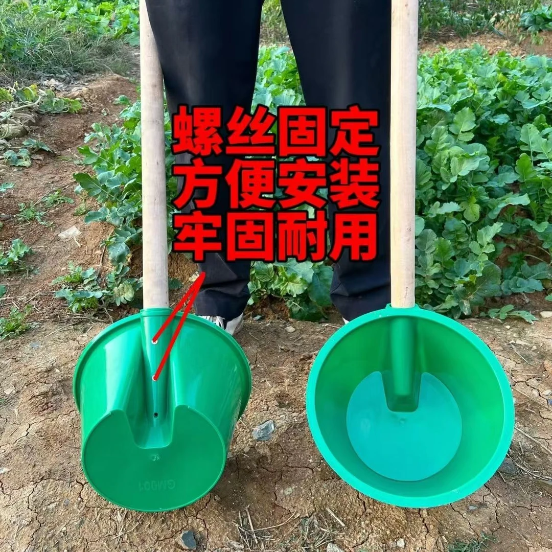 浇水灌溉加厚牛筋水舀子粪瓢长柄水瓢大号化粪池勺子农用新款猪场