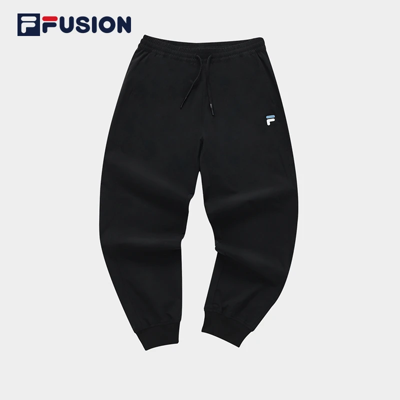 Fila/斐乐潮牌男子梭织长裤23夏款时尚休闲收口运动裤T11M323808