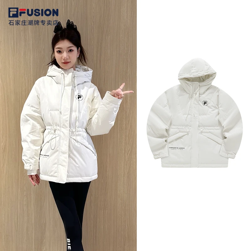 Fila/斐乐潮流女子羽绒服冬季时尚百搭休闲运动羽绒服T11W345911