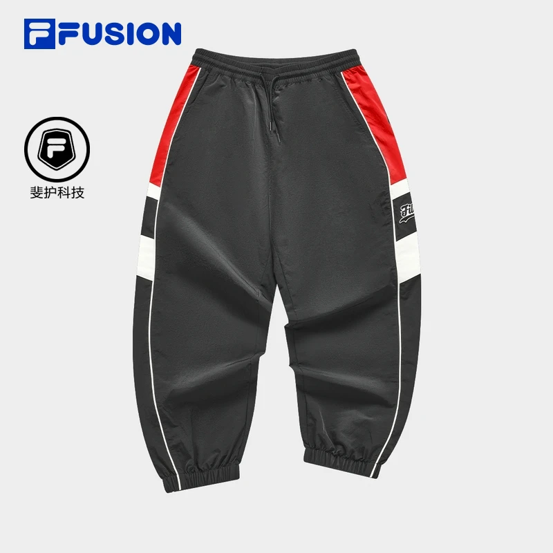 Fila/斐乐Fila/斐乐潮流男款梭织宽松裤子时尚舒适百搭束脚长裤