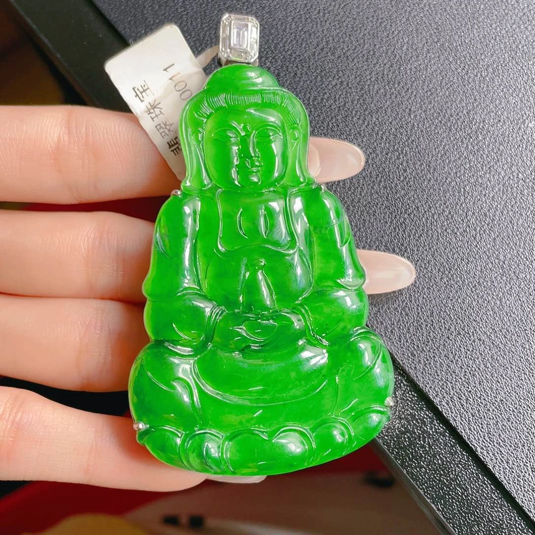 翡翠吊坠(不含链)未镶嵌