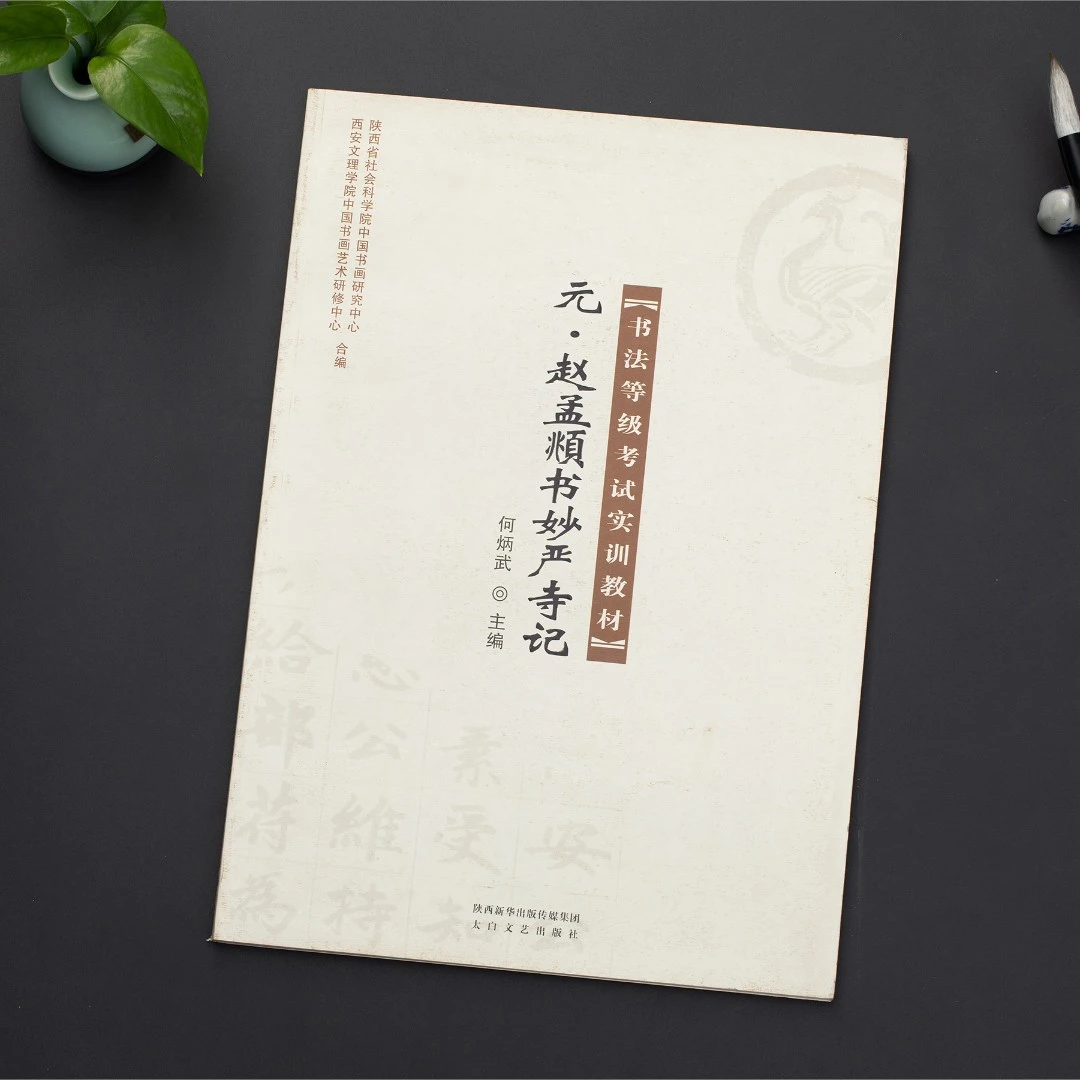 【书法等级考试】 书妙严寺记  赵孟頫  楷书 全文原帖